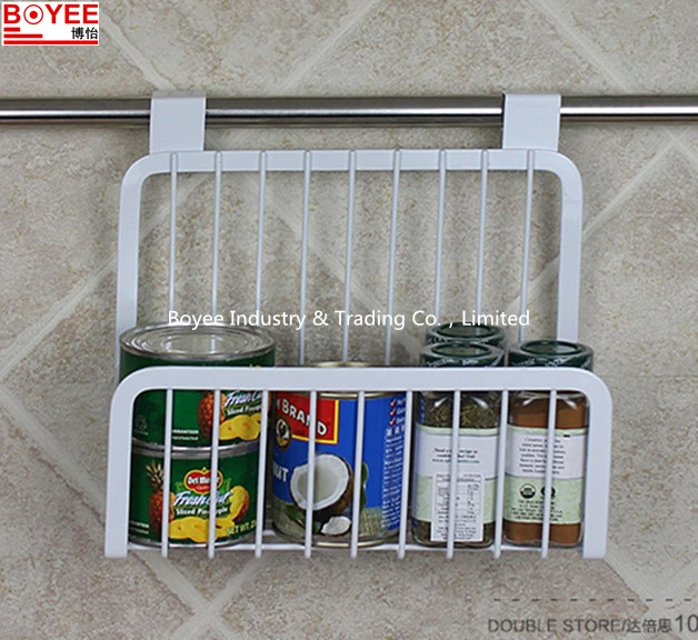 Powder Coated Wire Kitchen Storage Basket Cabinet Utensil Organizer for Office or Home