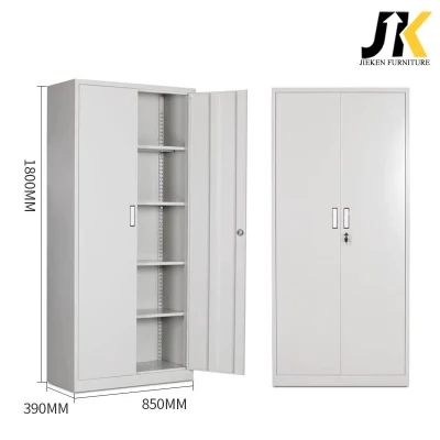 Tall Two Doors Metal Filing Cabinet Steel Filing